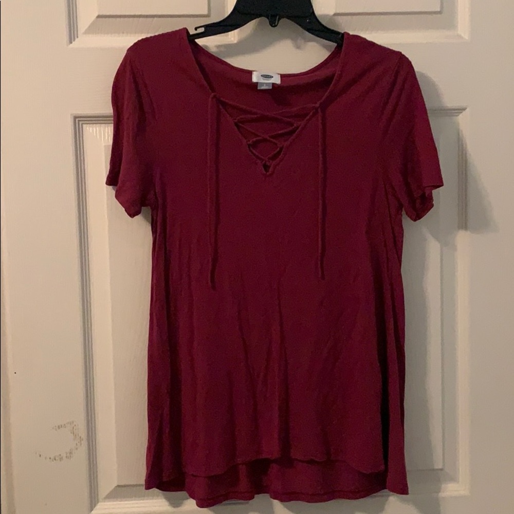 Old Navy Criss-Cross Front Top